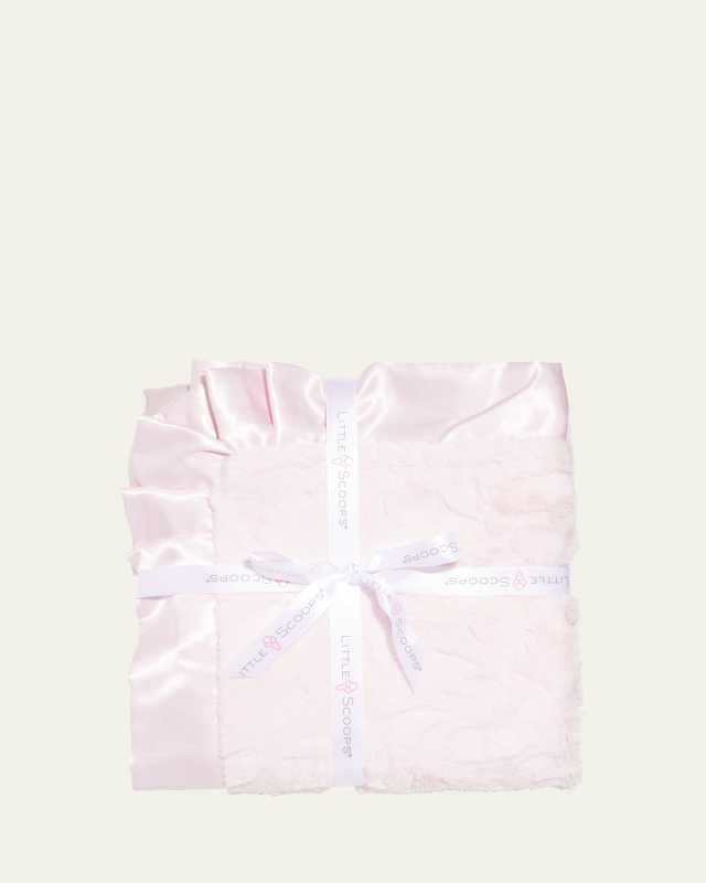 Girl's Plush Satin Recreational Blanket